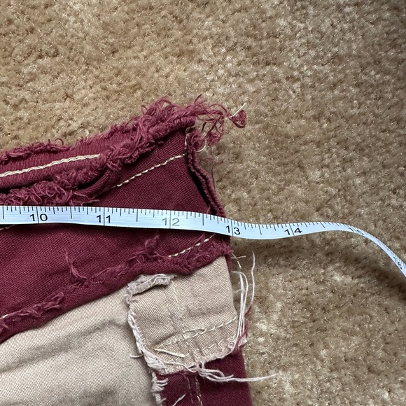 Y2K Distressed Patchwork Women Jeans Size S - Picture 4 of 7